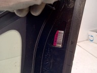 KIA CARENS IV window bodywork left rear part CHROM 2013