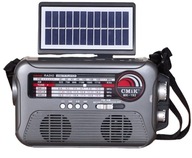 Radio solarne odtwarzacz Bluetooth reflektor LED MK-192