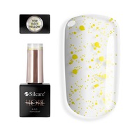 Silcare Top Coat No Wipe na nechty a hybridy maniMORE D.O.T. Yellow 10 g