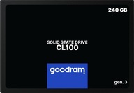 Dysk SSD GOODRAM 240GB CL100 Gen. 3 SATA III 2,5