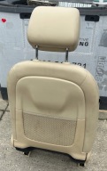seat right front JAGUAR XF X250 leather creamy EU