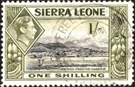 kol.bryt.Sierra Leone KGVI 1 Sh.