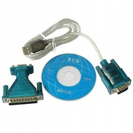 Adapter USB na RS232 męski kabel konwertera