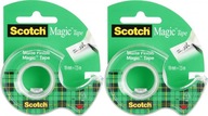 Taśma klejąca 3M Scotch Magic dyspenser 19mm x 2