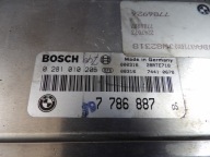 BMW E46 computer, control unit 0281010205, 7786887