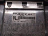 computer control unit of the engine 04C906026AB 0261S10530 AUDI A3 8V GOLF VII 1.0 T