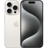 Apple iPhone 15 Pro 8 GB / 256 GB 5G WHITE / BIAŁY- Nowy 12 M-cy Gwarancji