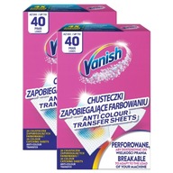 Vanish Utierky na pranie zachytiace farbu 80p