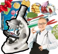 MIKROSZKÓP TUDOMÁNYOS JÁTÉK OKTATÁSI KÉSZLET KIS BIOLÓGUS KÍSÉRLETEK