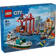 LEGO City - Prímorský prístav s nákladnou loďou (60422)