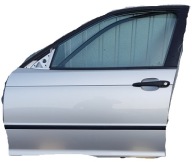 door BMW 3 E46 TITANSILBER left front complete