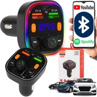 TRANSMITER FM BLUETOOTH MP3 SD ŁADOWARKA 2xUSB