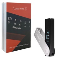 Ledger Nano X bezpieczny portfel kryptowalut BTC ETH Onyx Black Bluetooth