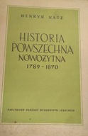 Historia powszechna Nowożytna 1789-1870 K Piwarski