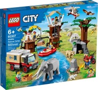 LEGO City 60307 Obóz ratowników dzikich zwierząt