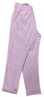 Legíny nohavice fialové prúžky pre dievča na Chrisma veľkosť 116