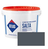 ATLAS SALTA elewacyjna farba silikonowa baza szara kolor SAH400 10l