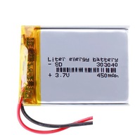 Bateria Akumulatorek Li-Po Li-Poly 450mAh 3.7V
