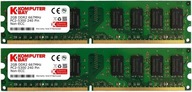 Komputerbay Pamięć RAM DDR2 DIMM 2 moduły 667mHz 2x2GB 4 GB PC2-5300