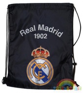 Školská taška na obuv Real Madrid čierna