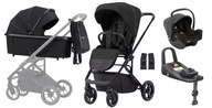 Wózek Carrello ALFA 4w1 Midnight Black | ADVANCED