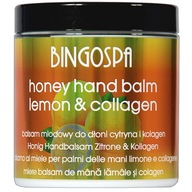 BALSAM MIODOWY DO DŁONI CYTRYNA KOLAGEN 250 g BINGOSPA