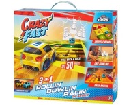 CRAZY RAST 3-IN-1 ROLLIN BOWLIN RACIN PLAYSET