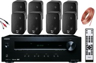 JBL 8 KOLUMN WZMACNIACZ ONKYO BLUETOOTH DAB ZESTAW