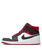 Nike Pánske tenisky Air Jordan 1 Mid DQ8426 106 biele