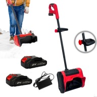 21V AKKUMULÁTOROS HÓMARÓ 600W + 2 AKKU, 32 CM