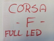 light right left FULL LED CORSA F 9851263980 9851263780