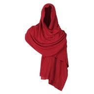 Stredoveký plášť s kapucňou pre dospelých červená