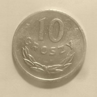 10 gr.1968 rok piękna, -1.