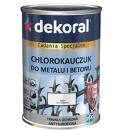Dekoral Chlorokaučuk Smalt biely RAL 9003 0,9l