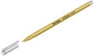 Długopis żelowy Brilliant Metallic & Pastel, złoty, 0,6 mm, Berlingo