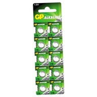 Baterie alkaliczne mini GP A76 G13 157 V13GA 10szt