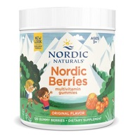 NORDIC NATURALS Originálna príchuť Nordic Berries (120 želé)