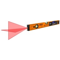 Elektronická laserová vodováha s displejom a laserom 60cm NEO
