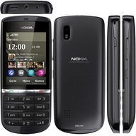 Mobilný telefón Nokia Asha 300 128 MB / 140 MB 3G šedá