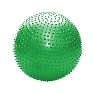 Piłka rehabilitacyjna masująca (55-75 cm) + POMPKA - 65 cm - zielona