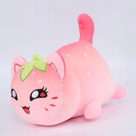 Boneca de pelúcia Kawaii Meow Meows para crianças, 25 cm, fofa, macia,