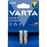 Litiová batéria Varta AAA (R3) 2 ks
