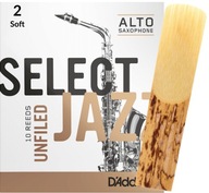 Stroik saksofon altowy alt 2S RICO Daddario Woodwinds Select Jazz UNFILED