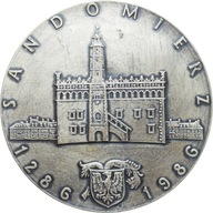 Medal MW, 1986, 700 Lat Lokacji Sandomierza