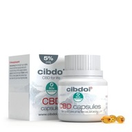 Cibdol Kapsułki Żelowe CBD 5% (500mg)