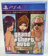 PS4 GRAND THEFT AUTO THE TRILOGY DEFINITIVE EDITION !