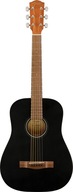 Fender FA-15 Steel 3/4 BLK Gitara akustyczna Czarna + Pokrowiec