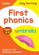 First Phonics Ages 3-4 Collins Easy Learning Presc