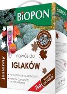 Nawóz do IGLAKÓW BiOPON jesienny granulowany - karton 3kg