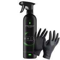 Fresso Wheel Cleaner Na čistenie diskov 1l + NITRILOVÉ RUKAVICE ČIERNE L BLACK OLIVE 1 PÁR